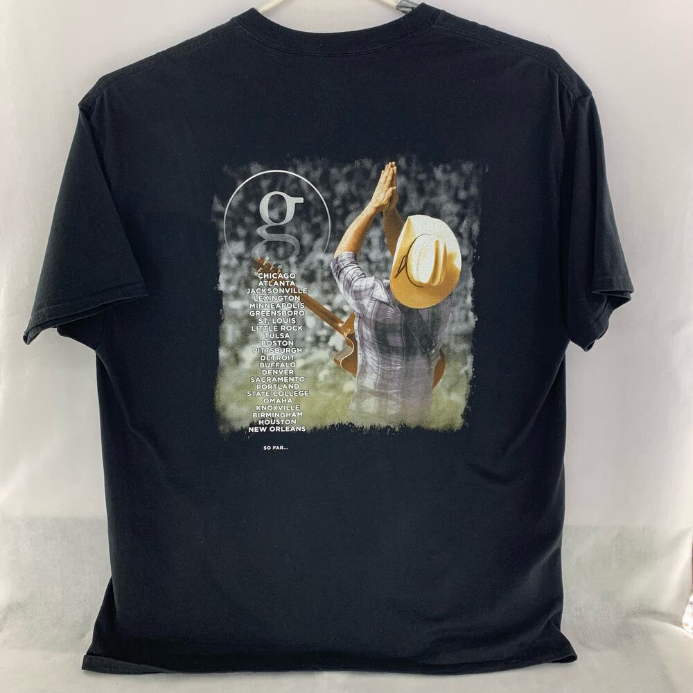 Garth Brooks World Tour 2014-15 Concert T-Shirt Size 2XL